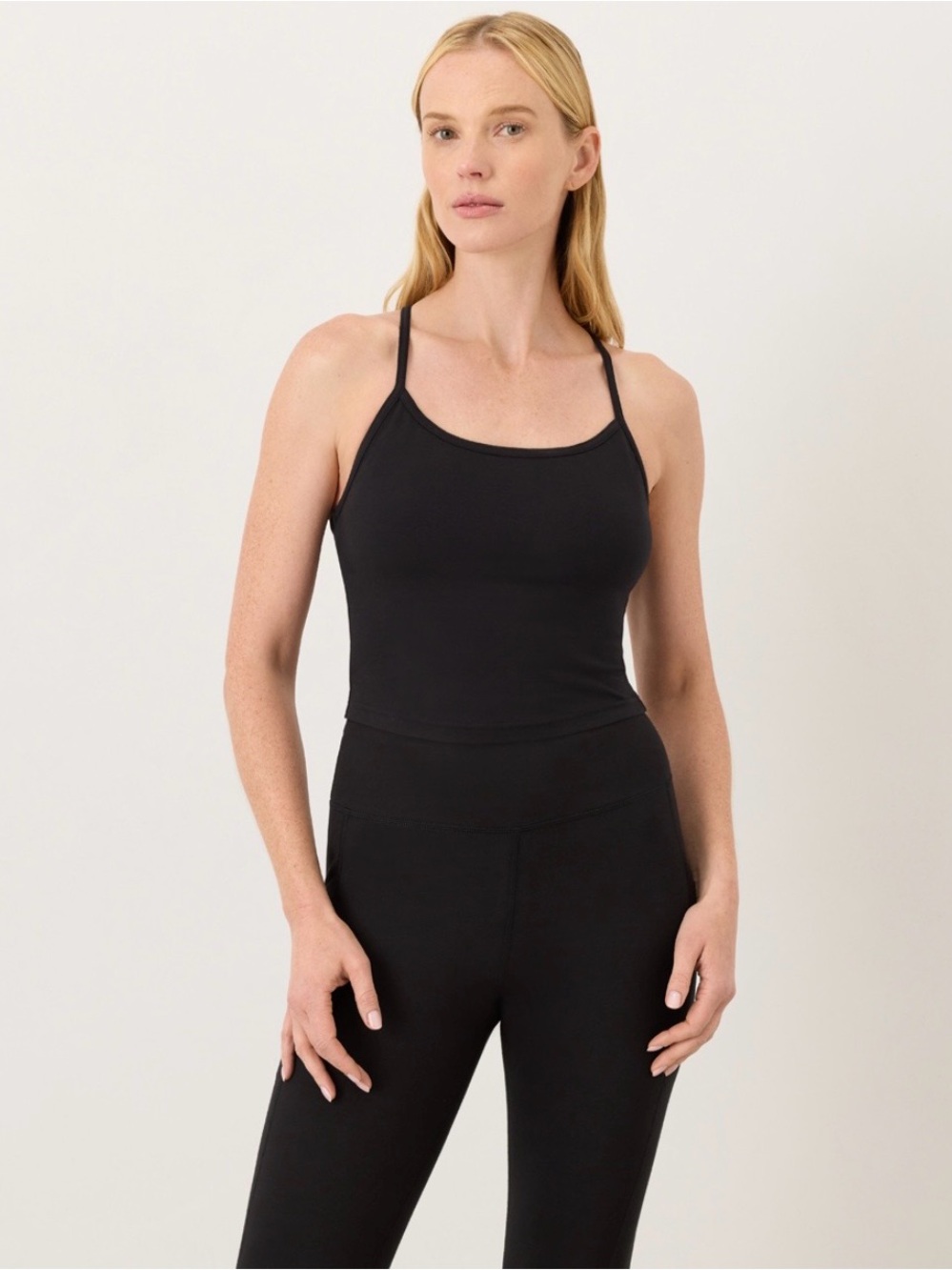 NWOT Pact Organic On The Go-To Shelf Bra Tank